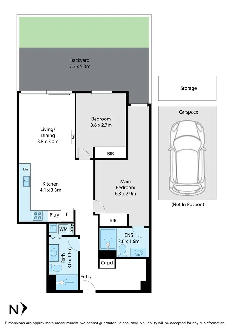Floorplan of Homely apartment listing, 106/326-328 Burwood Highway, Burwood VIC 3125