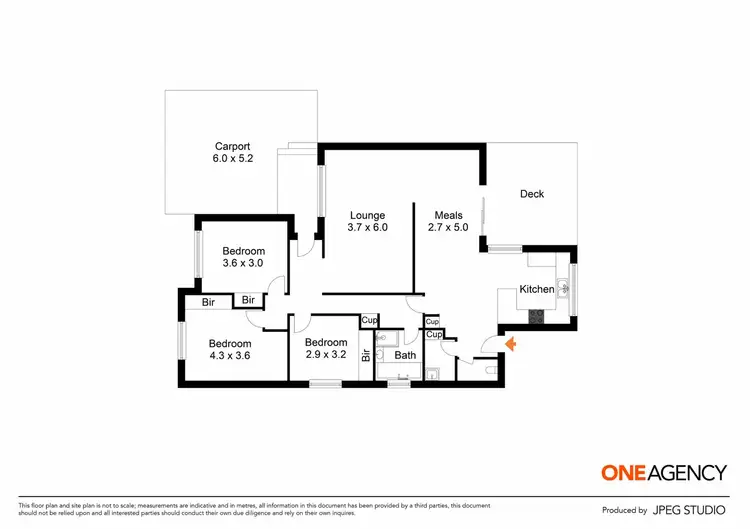Floorplan of Homely house listing, 124 McKell Avenue, Sunbury VIC 3429