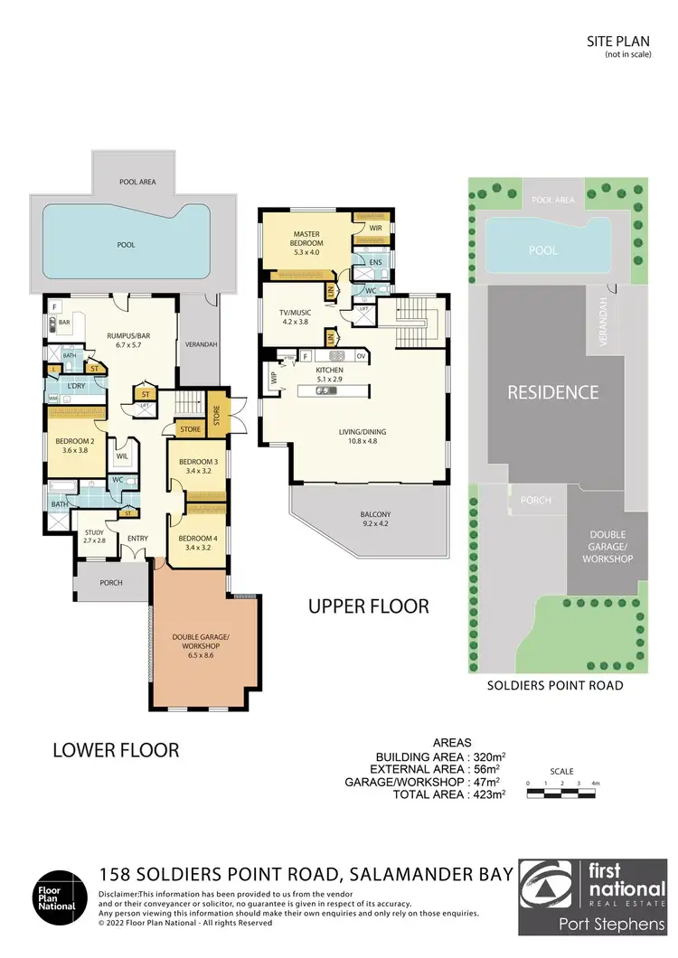 Floorplan of Homely house listing, 158 Soldiers Point Road, Salamander Bay NSW 2317