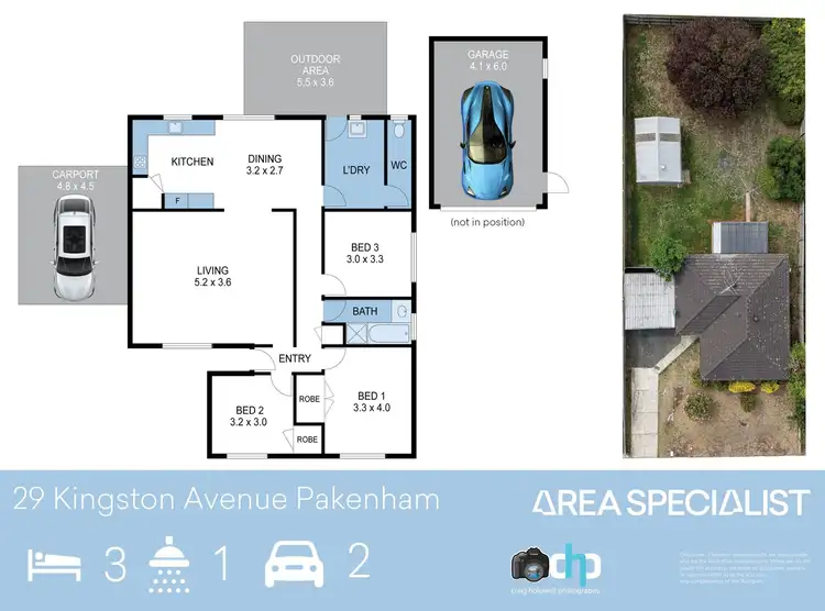 Floorplan of Homely house listing, 29 Kingston Avenue, Pakenham VIC 3810