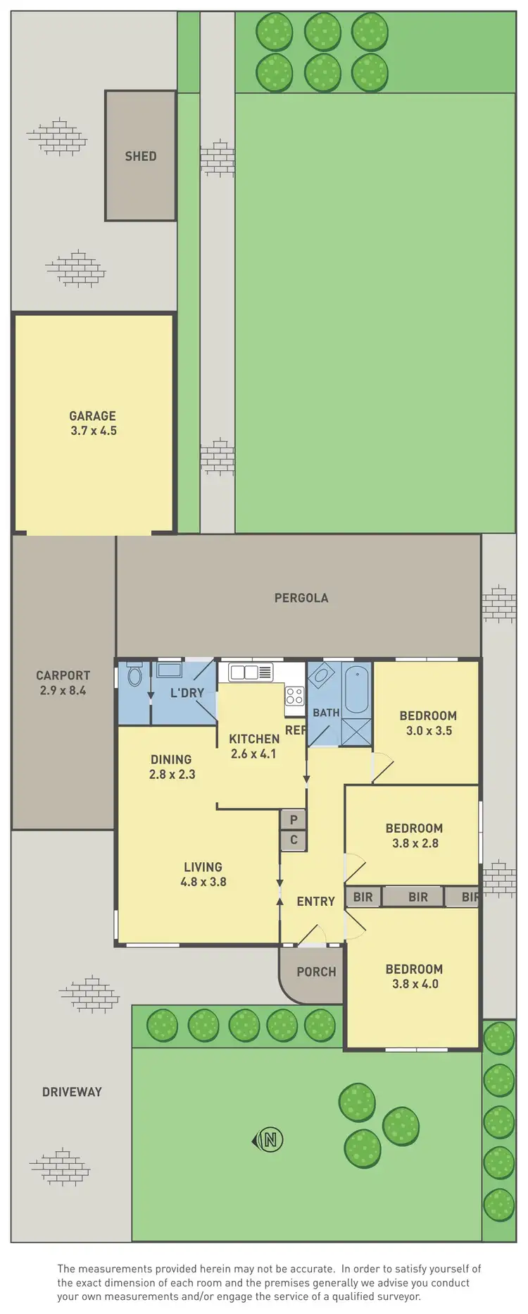 Floorplan of Homely house listing, 2 Holehouse Street, Sunshine North VIC 3020