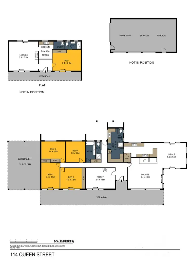 Floorplan of Homely house listing, 114 Queen Street, Mandurang South VIC 3551