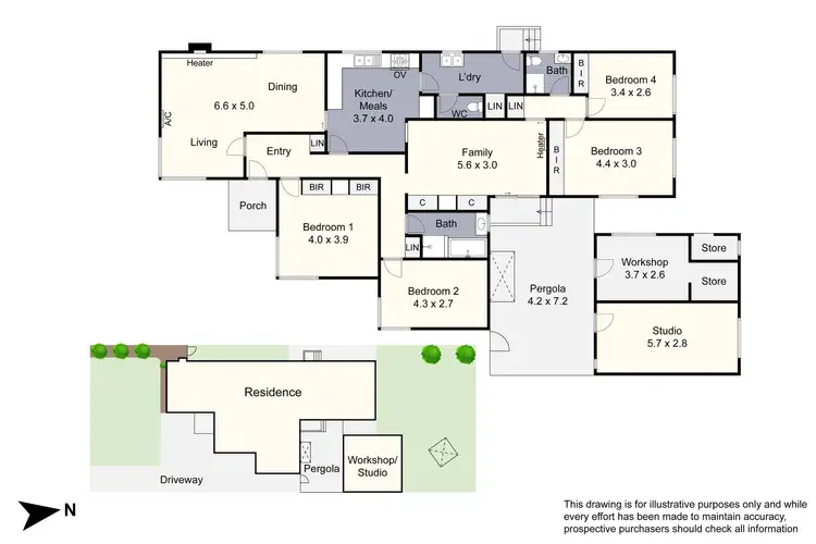 Floorplan of Homely house listing, 3 Sherman Street, Forest Hill VIC 3131