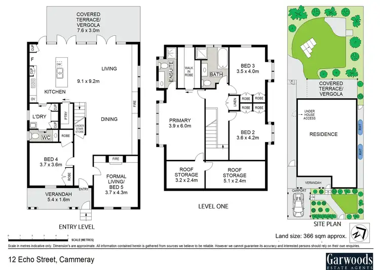 Floorplan of Homely house listing, 12 Echo Street, Cammeray NSW 2062