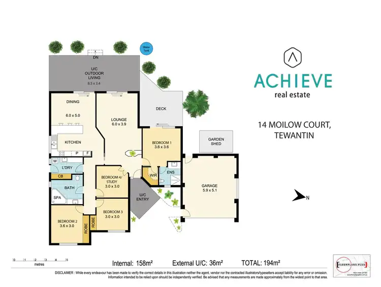 Floorplan of Homely house listing, 14 Moilow Court, Tewantin QLD 4565