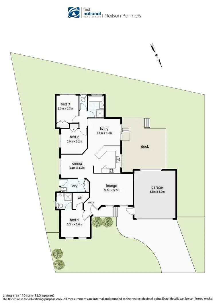 Floorplan of Homely house listing, 25 Turella Close, Berwick VIC 3806