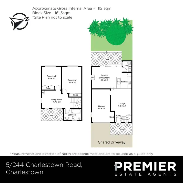 Floorplan of Homely townhouse listing, 5/244 Charlestown Road, Charlestown NSW 2290