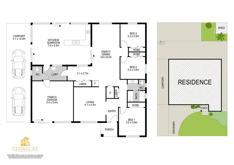 Floorplan of Homely house listing, 77 Queen Street, Narellan NSW 2567