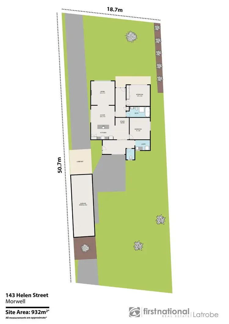 Floorplan of Homely house listing, 143 Helen Street, Morwell VIC 3840