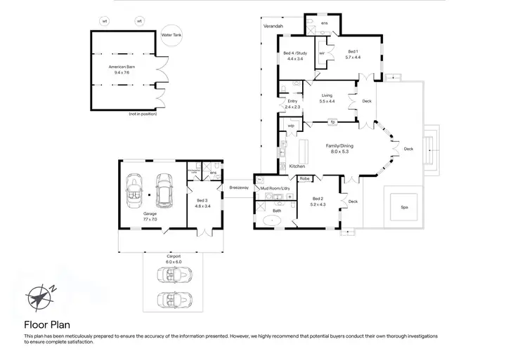 Floorplan of Homely house listing, 23 Bent Street, Macedon VIC 3440