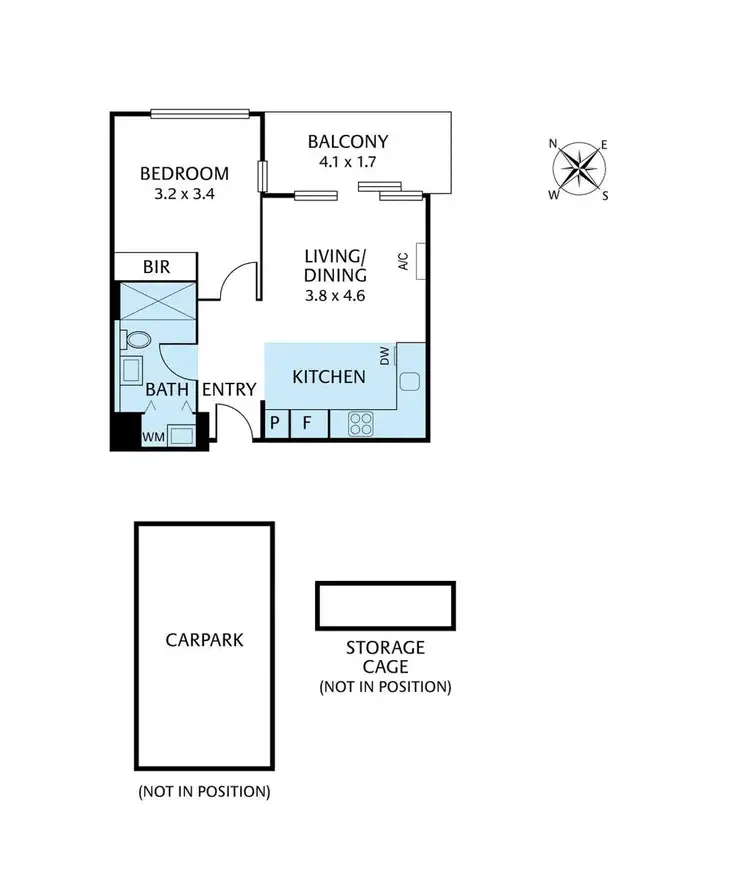 Floorplan of Homely apartment listing, 108/42 Kororoit Creek Road, Williamstown North VIC 3016