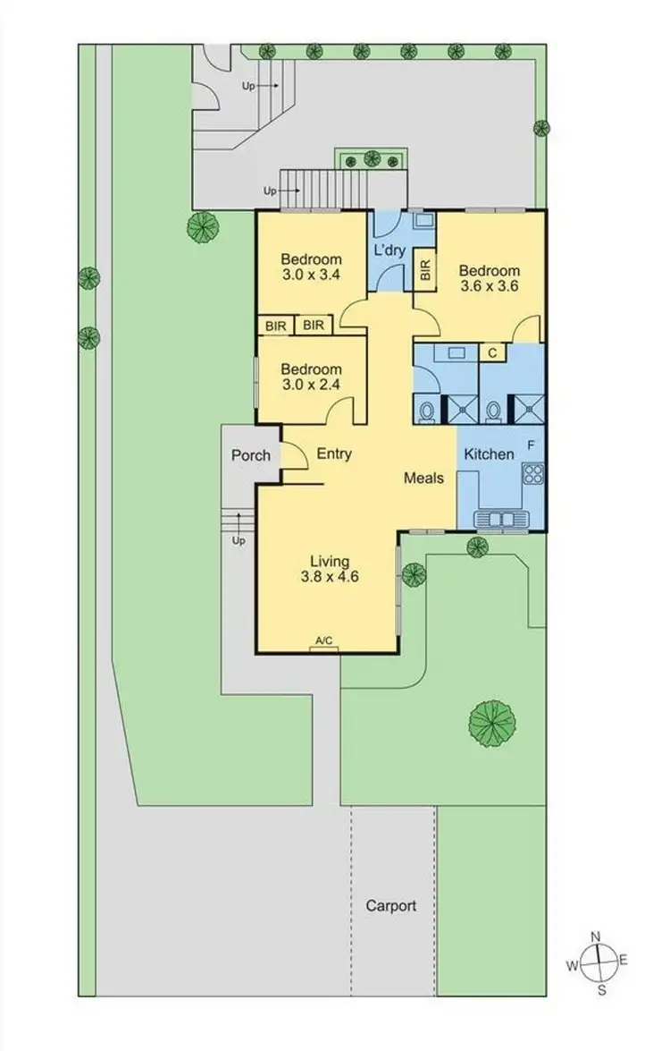 Floorplan of Homely unit listing, 30/2A Inga Street, Oakleigh East VIC 3166
