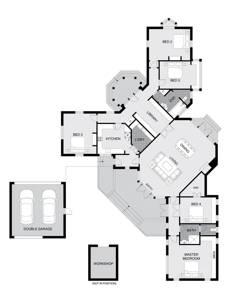 Floorplan of Homely house listing, 2 Geerilong Gardens, Reid ACT 2612