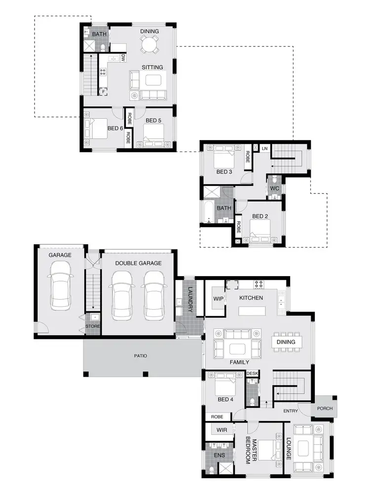 Floorplan of Homely house listing, 3 Blue Folk Lane, Strathnairn ACT 2615