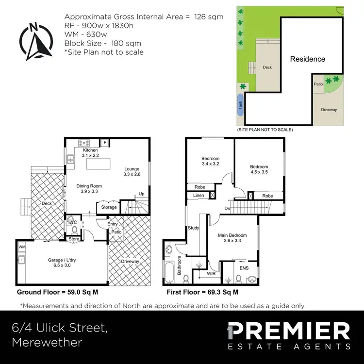 Floorplan of Homely townhouse listing, 6/4 Ulick Street, Merewether NSW 2291