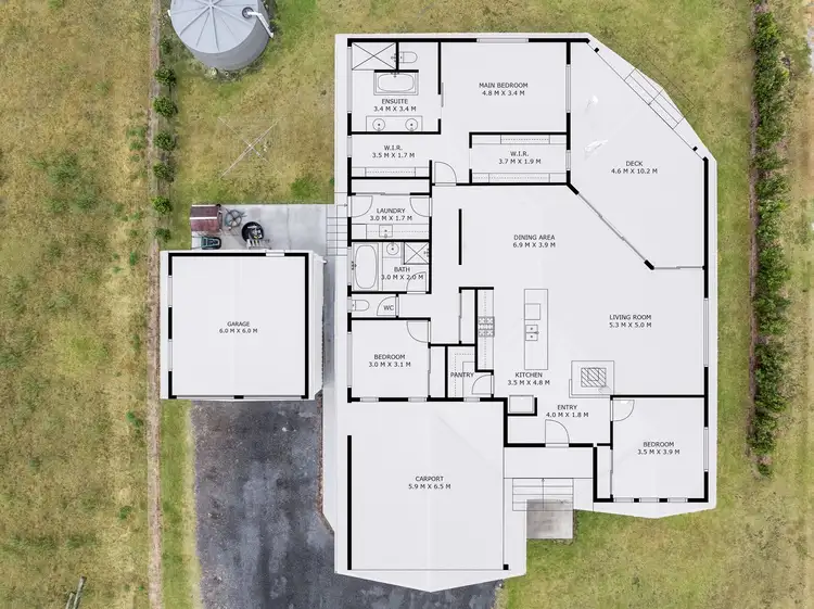 Floorplan of Homely house listing, 1377 Yangan-Killarney Road, Tannymorel QLD 4372