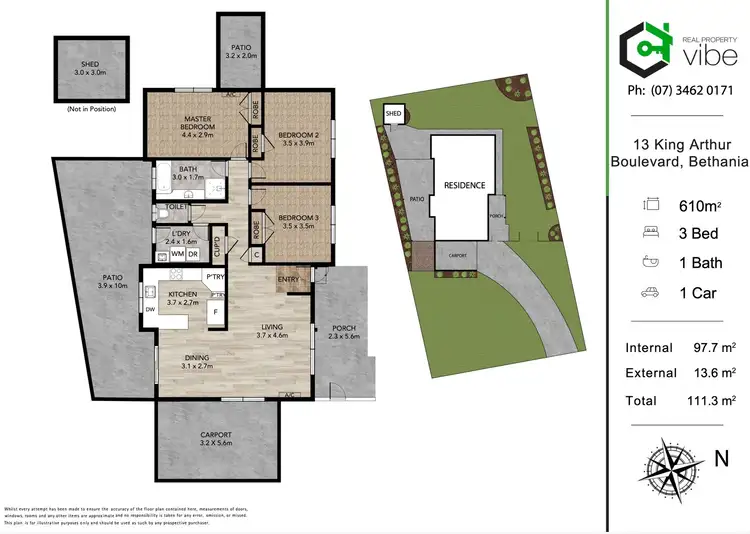 Floorplan of Homely house listing, 15 King Arthur Boulevard, Bethania QLD 4205