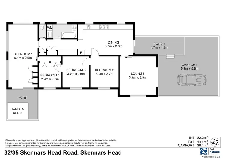 Floorplan of Homely house listing, 32/35 Skennars Head Road, Skennars Head NSW 2478