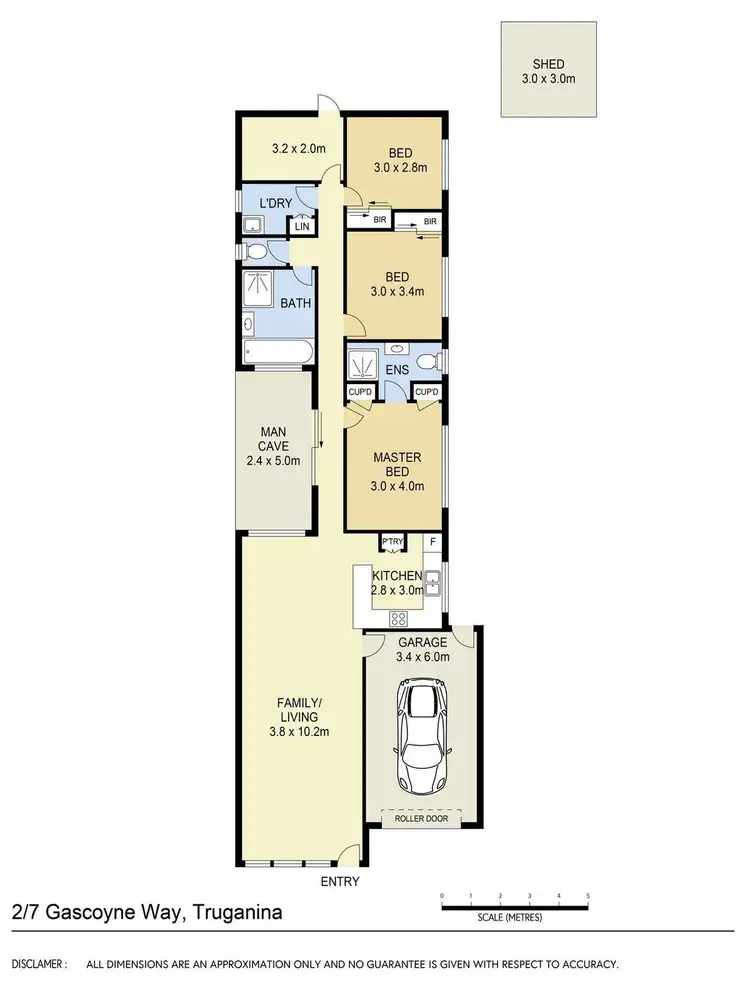Floorplan of Homely house listing, 2/7 Gascoyne Way, Truganina VIC 3029