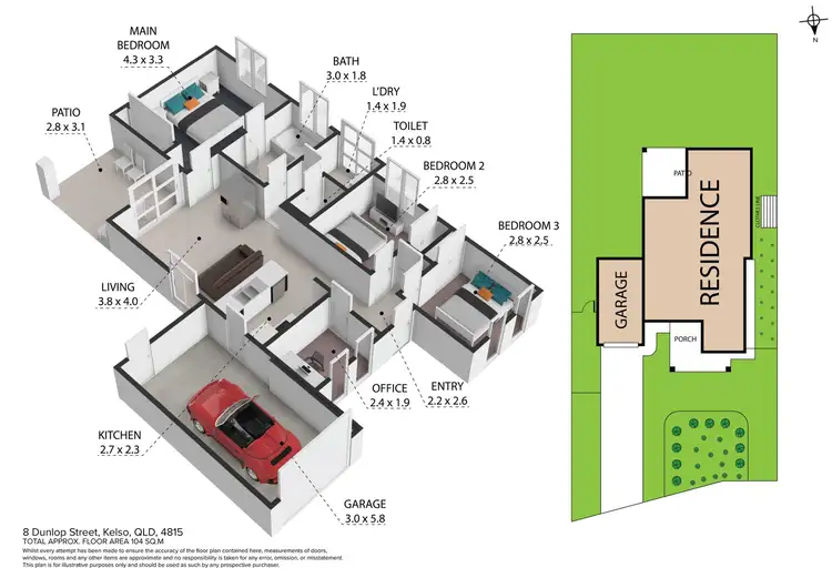 Floorplan of Homely house listing, Address available on request