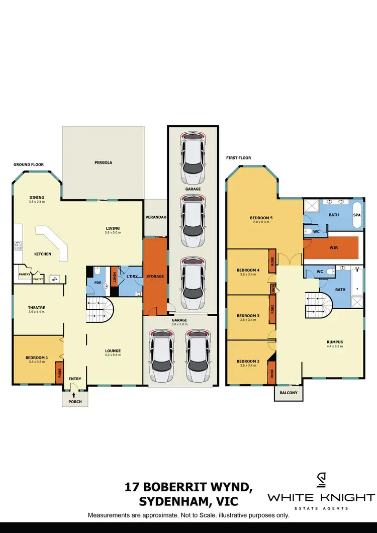 Floorplan of Homely house listing, 17 Boberrit Wynd, Sydenham VIC 3037