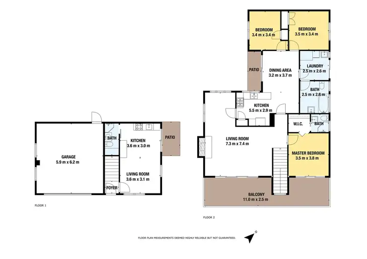 Floorplan of Homely house listing, 117 The Boulevard, North Warrandyte VIC 3113