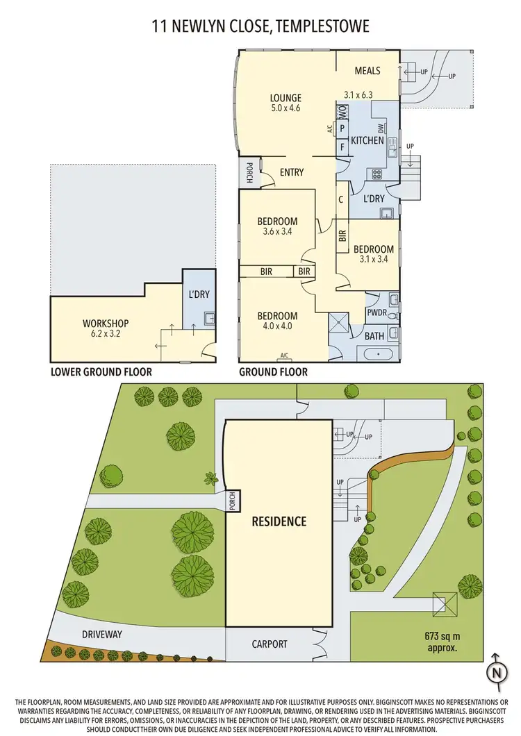 Floorplan of Homely house listing, 11 Newlyn Close, Templestowe VIC 3106