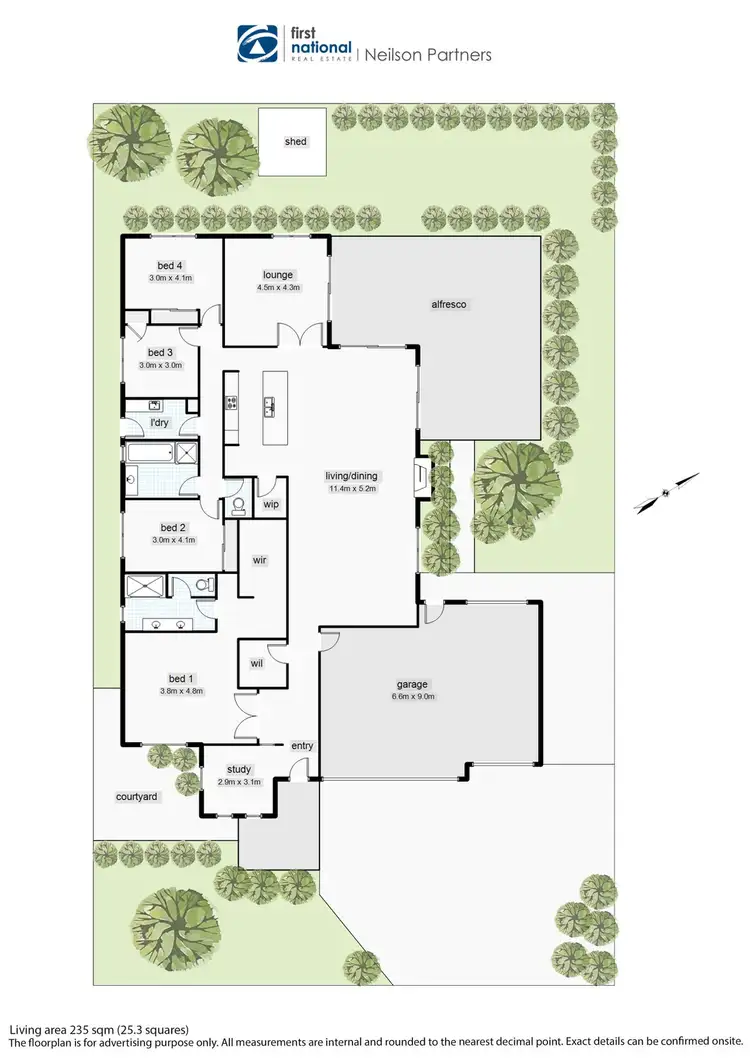Floorplan of Homely house listing, 10 Lyrebird Avenue, Pakenham VIC 3810