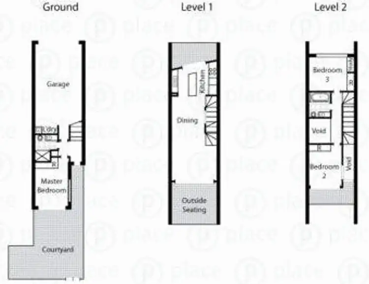 Floorplan of Homely townhouse listing, 2/54 Shetland Street, Morningside QLD 4170