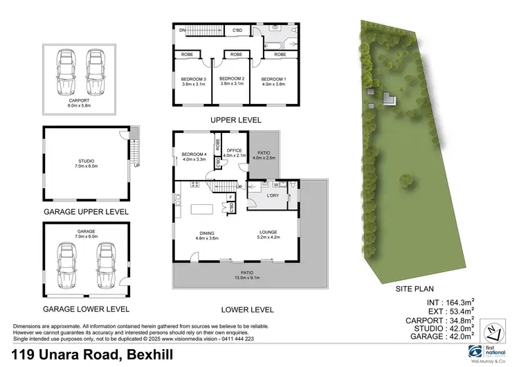 Floorplan of Homely house listing, 119 Unara Road, Bexhill NSW 2480