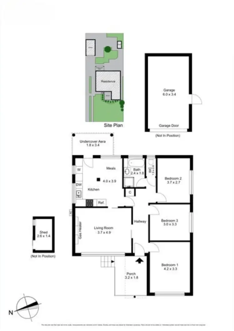 Floorplan of Homely house listing, 23 Kinnoul Avenue, Keysborough VIC 3173