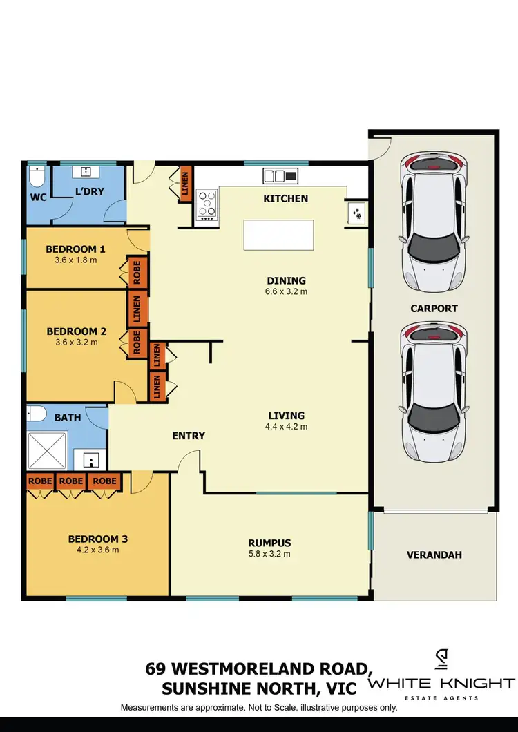 Floorplan of Homely house listing, 69 Westmoreland Road, Sunshine North VIC 3020