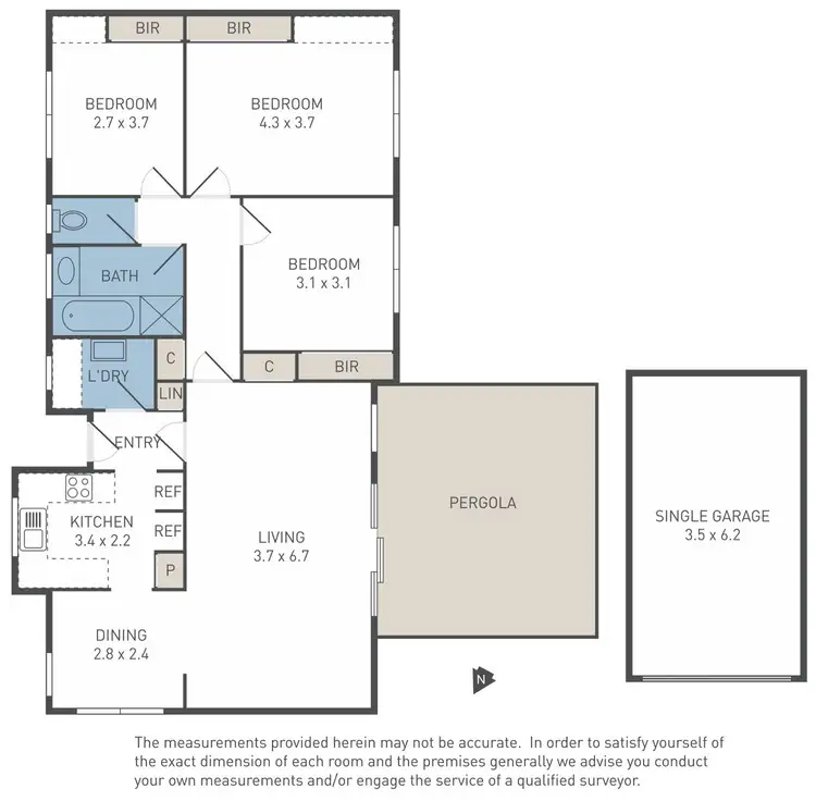 Floorplan of Homely house listing, 11 Scotsburn Grove, Werribee VIC 3030