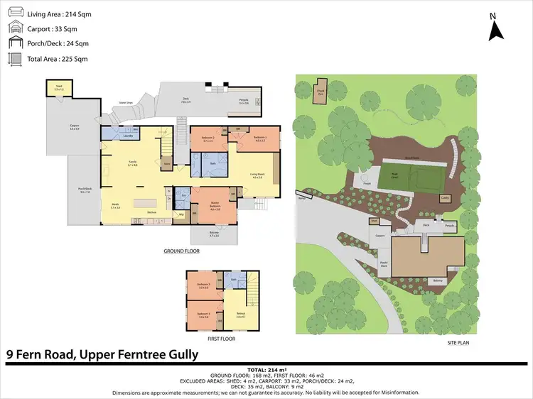 Floorplan of Homely house listing, 9 Fern Road, Upper Ferntree Gully VIC 3156