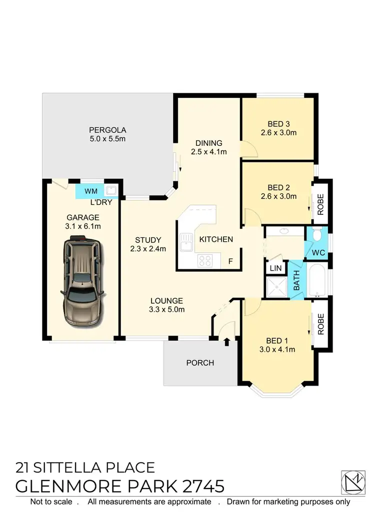 Floorplan of Homely house listing, 21 Sittella Place, Glenmore Park NSW 2745