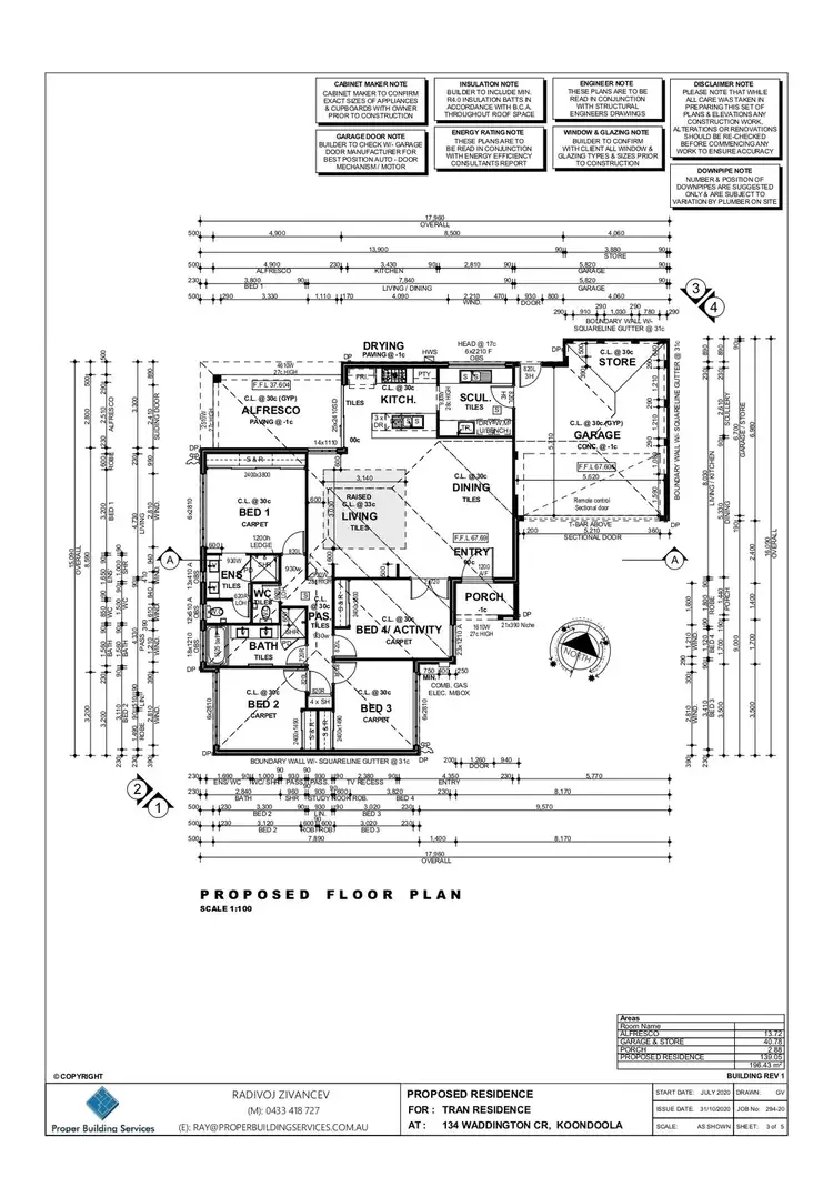 Floorplan of Homely house listing, 134A Waddington Crescent, Koondoola WA 6064