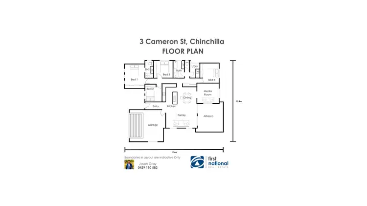 Floorplan of Homely house listing, 3 Cameron Street, Chinchilla QLD 4413
