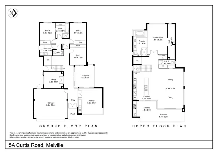 Floorplan of Homely house listing, 5A Curtis Road, Melville WA 6156