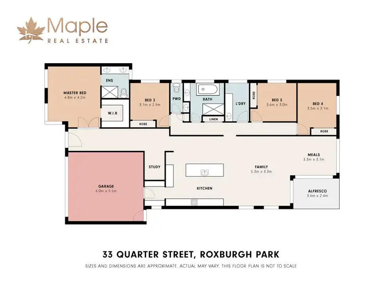 Floorplan of Homely house listing, 33 Quarter Street, Roxburgh Park VIC 3064