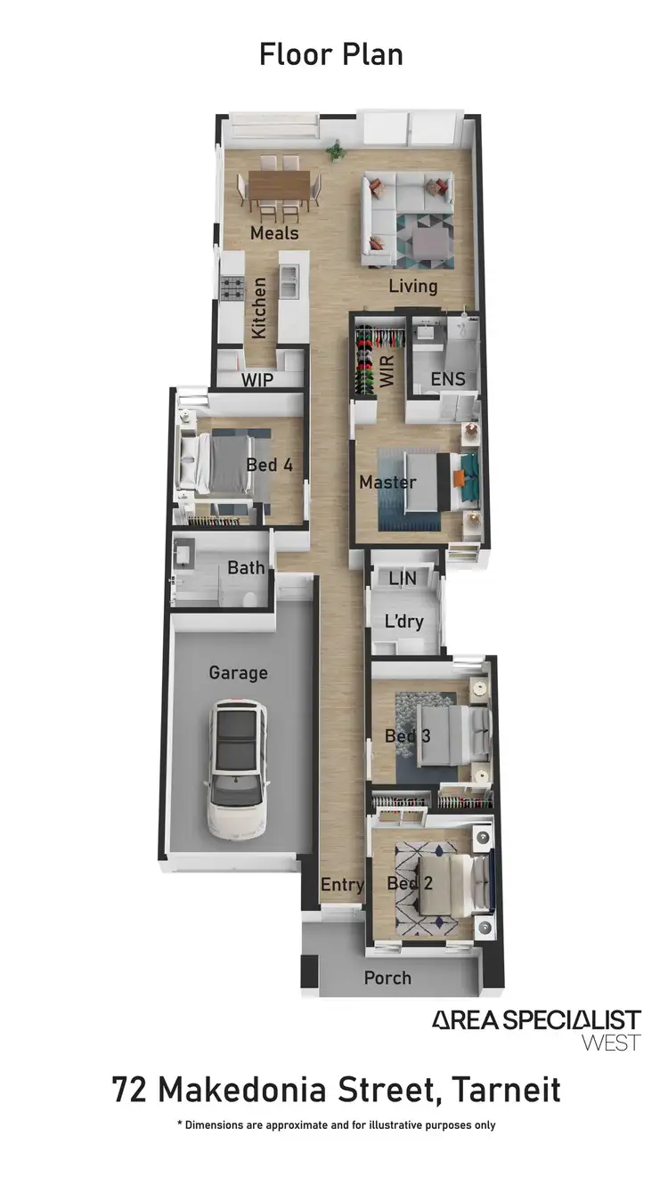 Floorplan of Homely house listing, 71 Makedonia Street, Tarneit VIC 3029