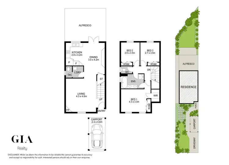 Floorplan of Homely semi-detached listing, 8 Barook Place, Mount Pritchard NSW 2170