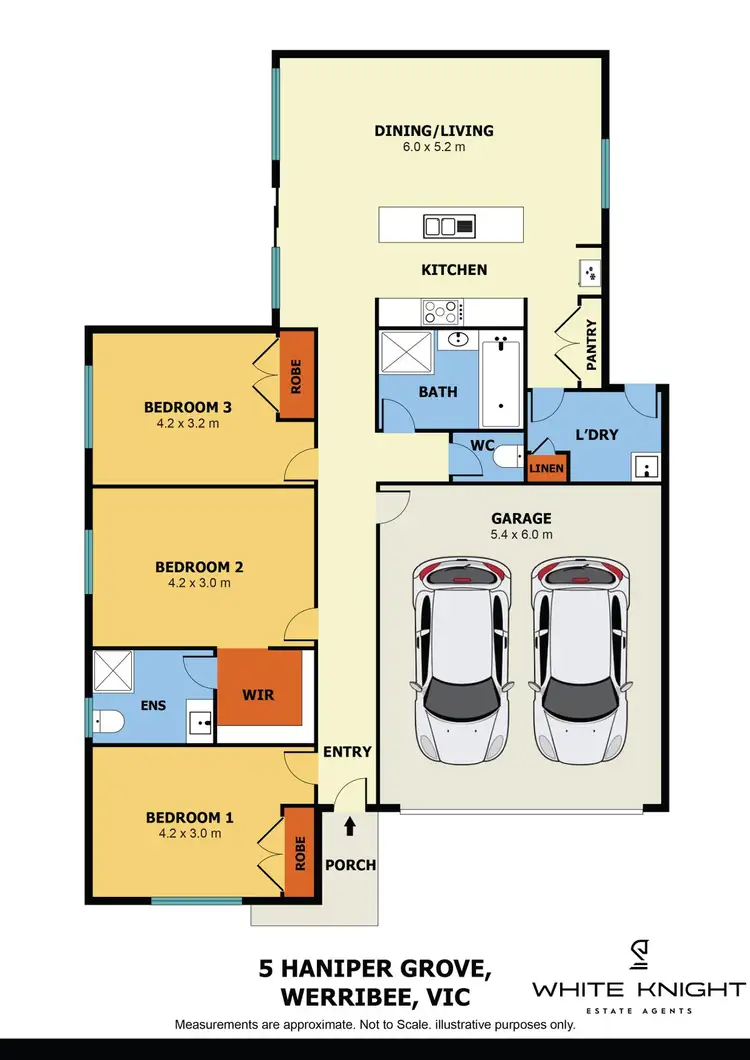 Floorplan of Homely house listing, 5 Haniper Grove, Werribee VIC 3030