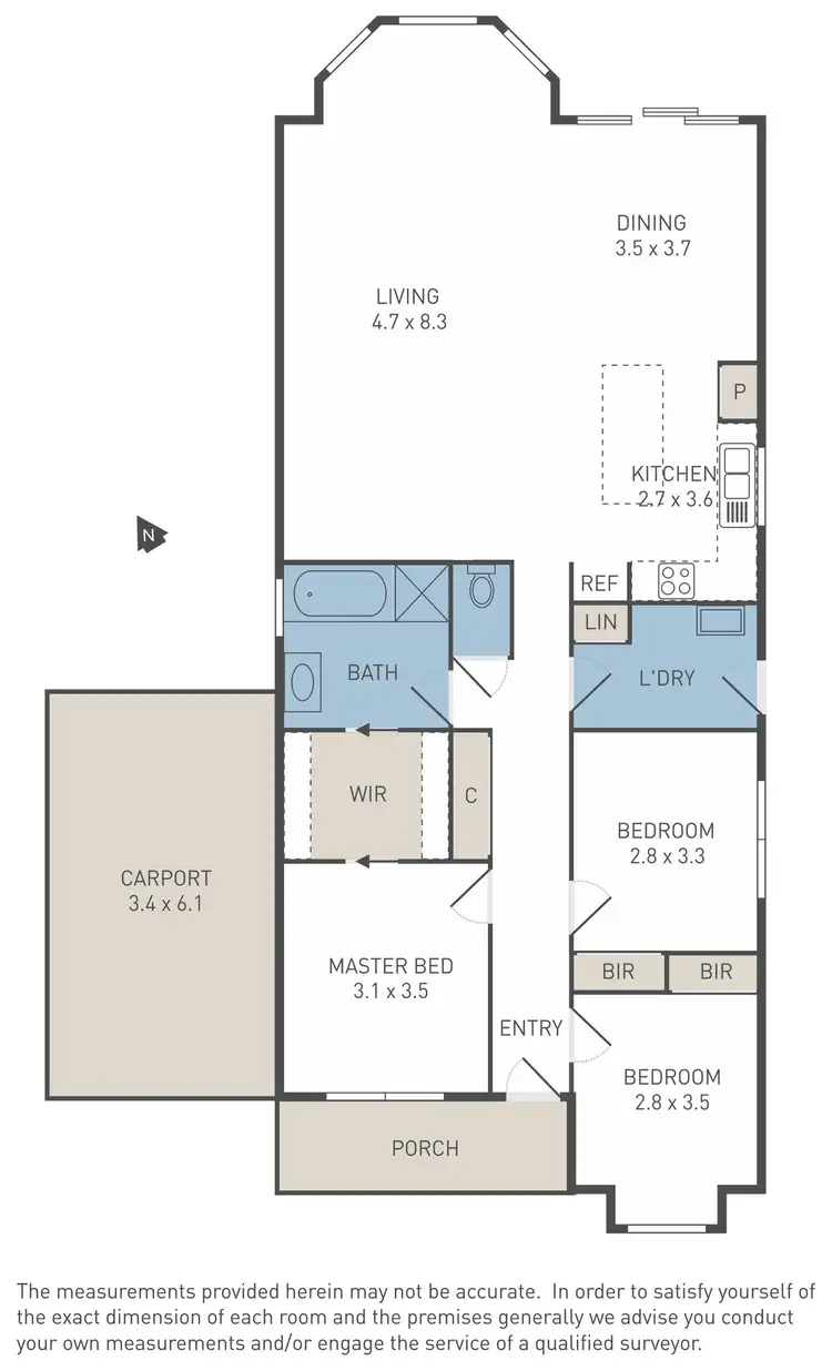 Floorplan of Homely house listing, 17 Mundi Crescent, Manor Lakes VIC 3024