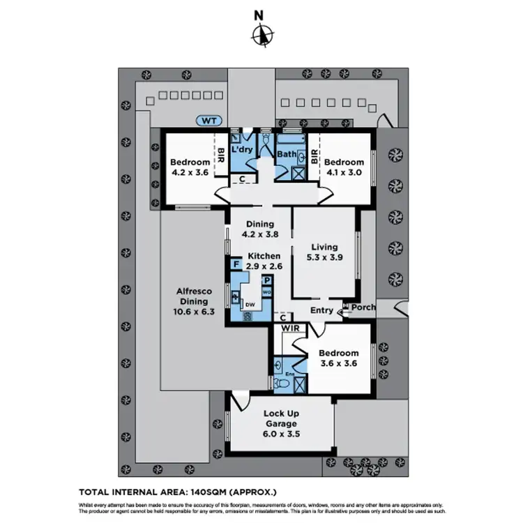 Floorplan of Homely house listing, 2/10 Westleigh Place, Keilor East VIC 3033