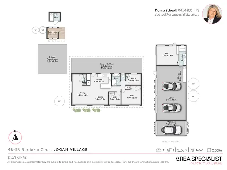 Floorplan of Homely house listing, 48-58 Burdekin Court, Logan Village QLD 4207