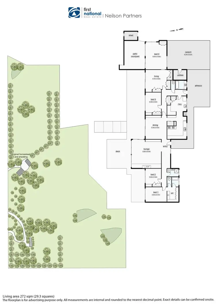 Floorplan of Homely rural property listing, 2-30 Rowallan Avenue, Harkaway VIC 3806