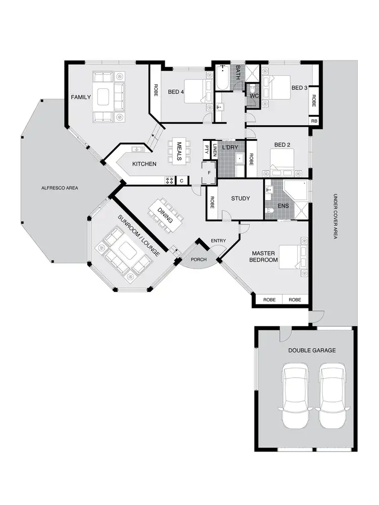 Floorplan of Homely house listing, 10 O'Sullivan Road, Jerrabomberra NSW 2619