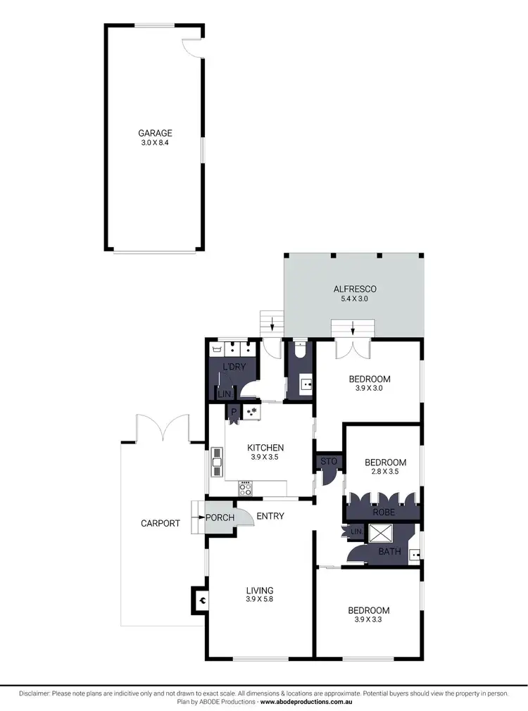 Floorplan of Homely house listing, 42 Talona Crescent, Corio VIC 3214