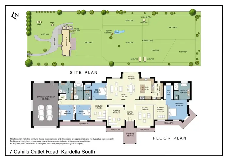 Floorplan of Homely house listing, 7 Cahills Outlet Road, Kardella South VIC 3950