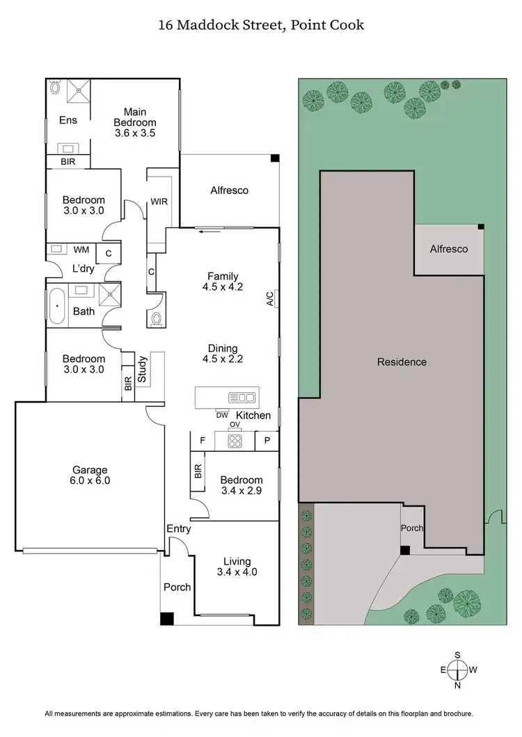 Floorplan of Homely house listing, 16 Maddock Street, Point Cook VIC 3030